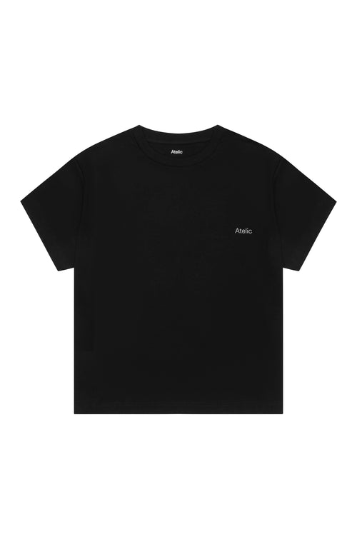 Black Monogram Core Tee